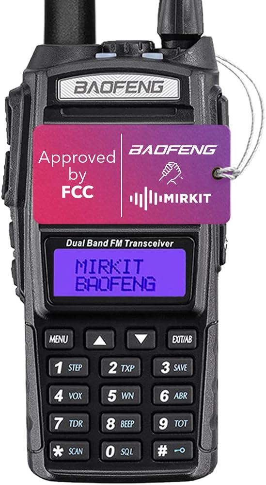 8 Watt Two Way Radio with 2800 mAh Battery C43004