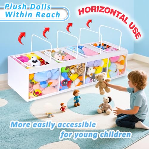 4-Tier Toy Bin for Plushies Storage Z4951