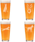 16 oz Beer Pint Glass Set Of 4 S1726
