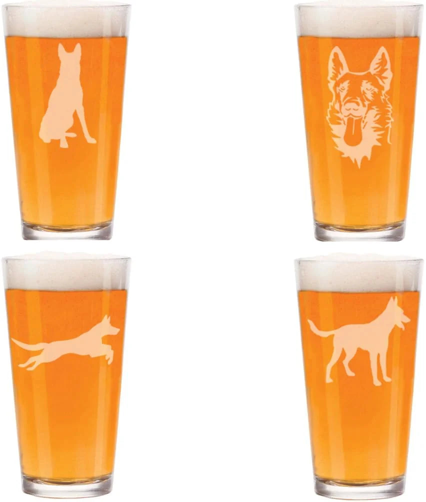 16 oz Beer Pint Glass Set Of 4 S1726