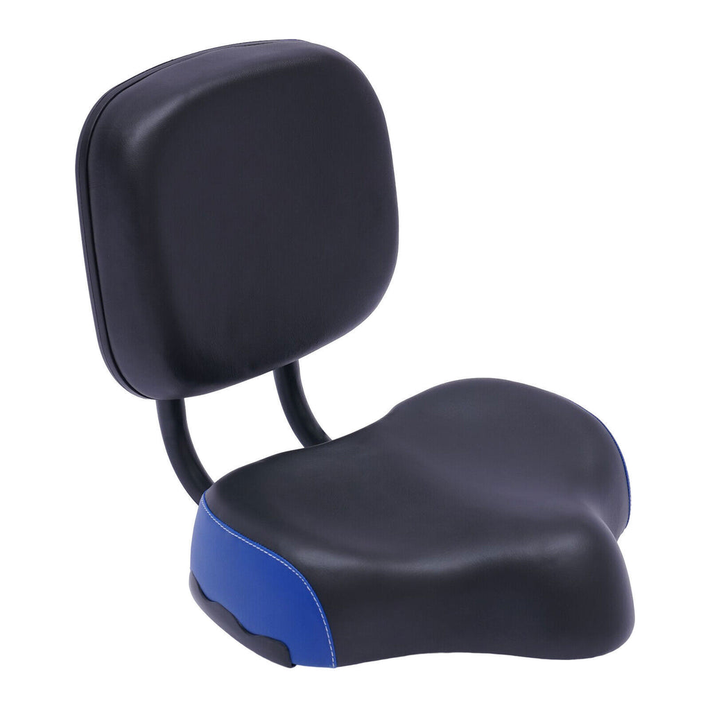 Backrest Saddle Bike Seat with Soft Backrest H11865