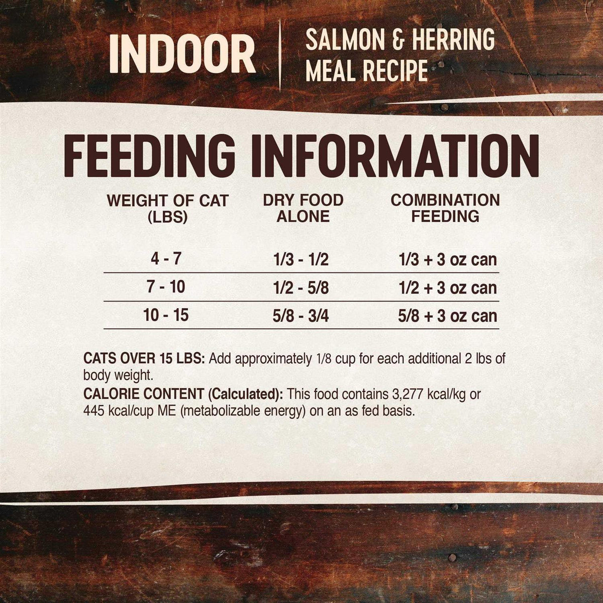 Grain-Free Salmon & Herring Meal Dry Cat Food N49124