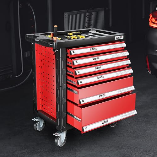 Green 7-Drawer Rolling Tool Cabinet Chest O4443