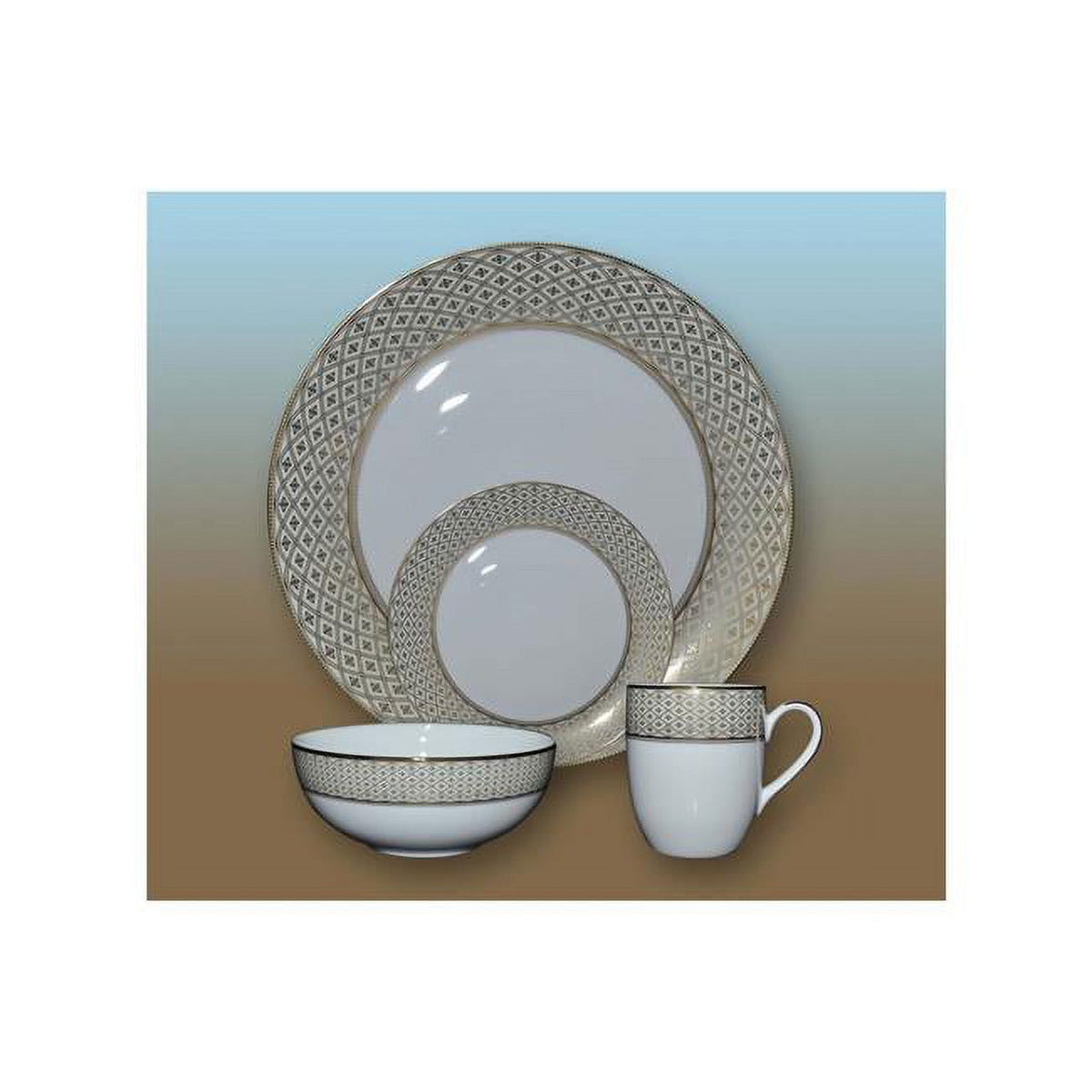Cream Dinnerware Set Z11458