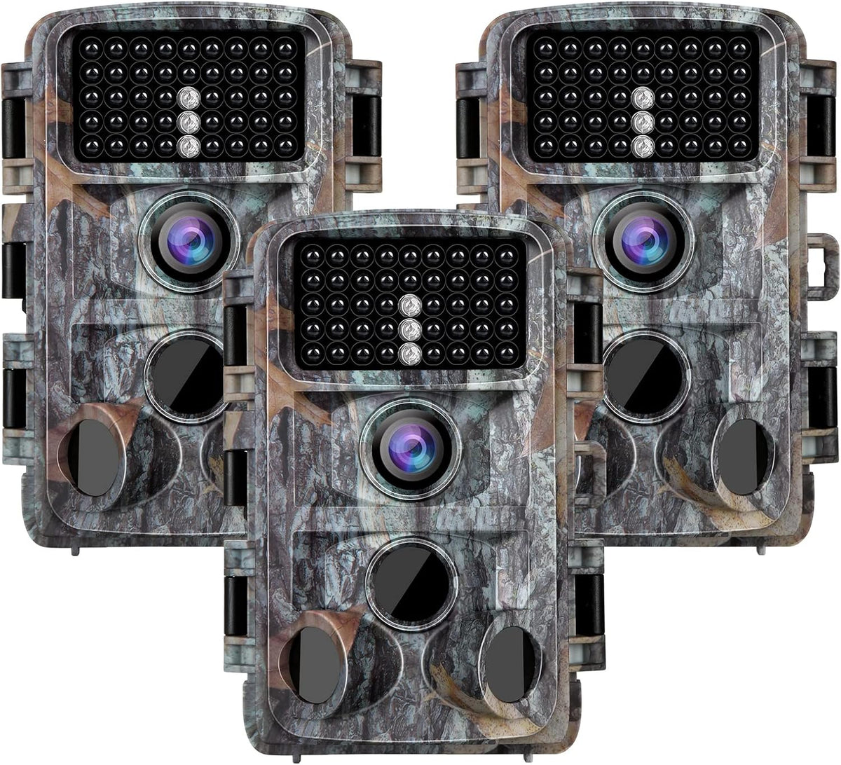 2-Pack Hunting Camera Game Cam 24MP 2.7K Night Vision Waterproof Q2297