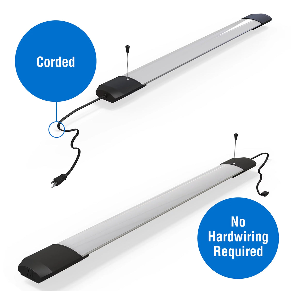 5500 Lumen 4ft Linkable LED Shop Light H635355