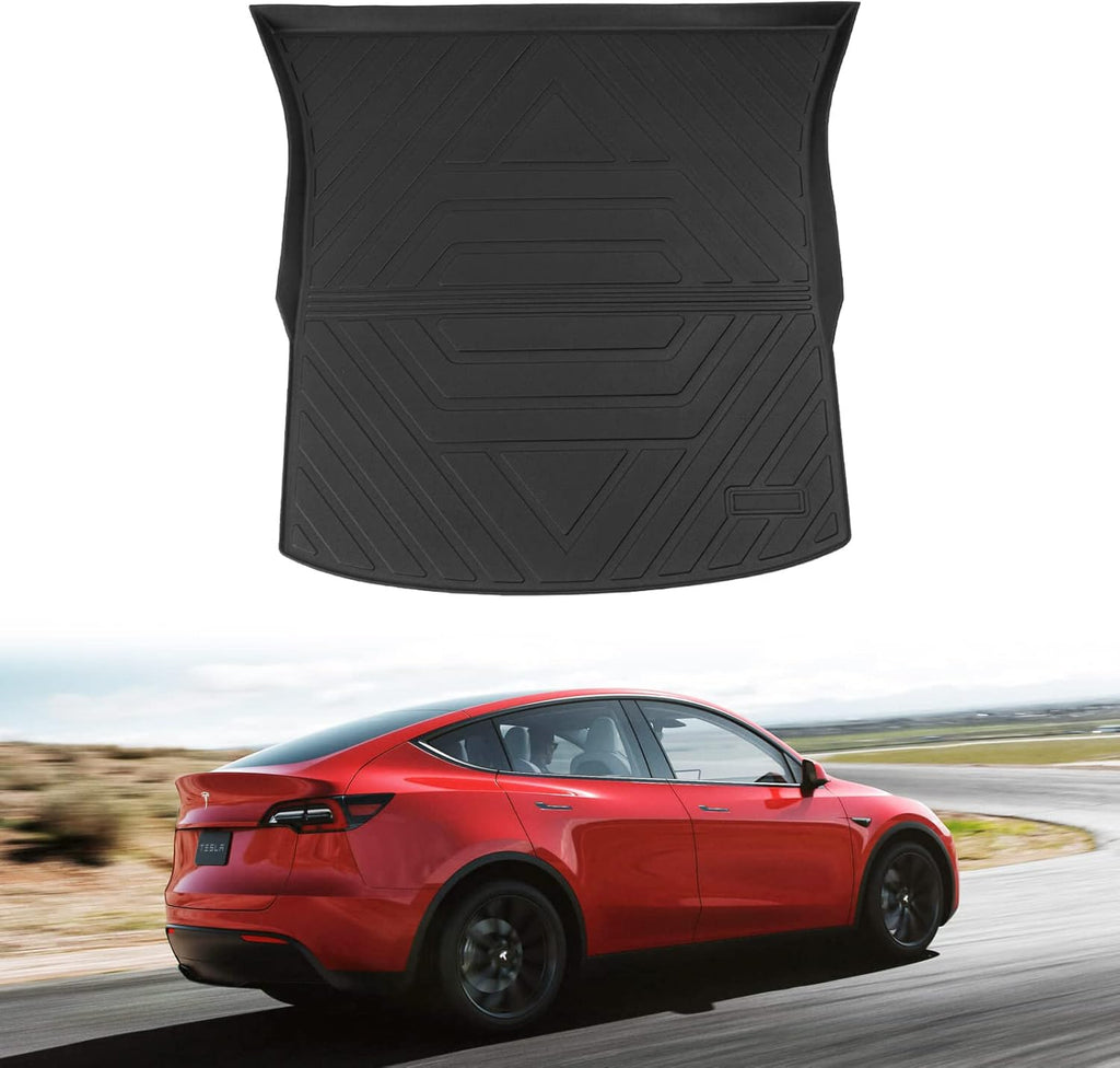 Tesla Model Y Frunk Mat Cargo Liner Floor Mat All Weather 5 Seat Accessories X3797