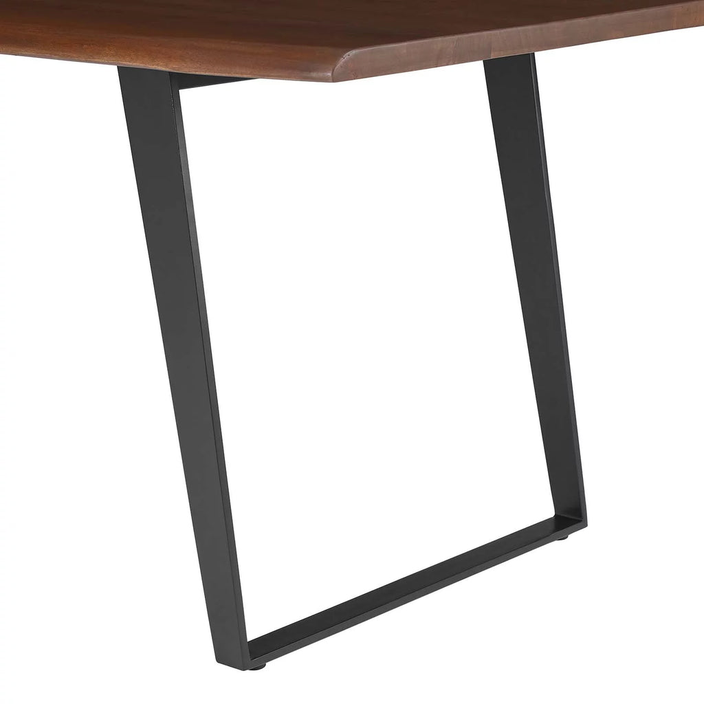 60" Live Edge Acacia Wood Dining Table R3328