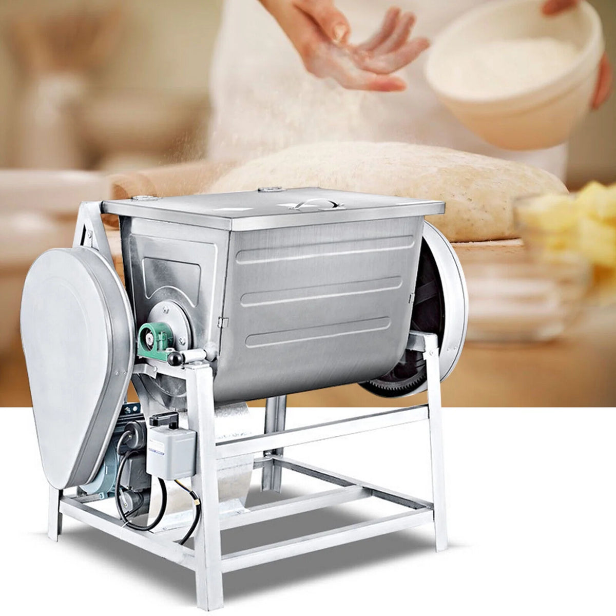 Electric Spiral Dough Mixer 30QT 2 Speed 110V L53419