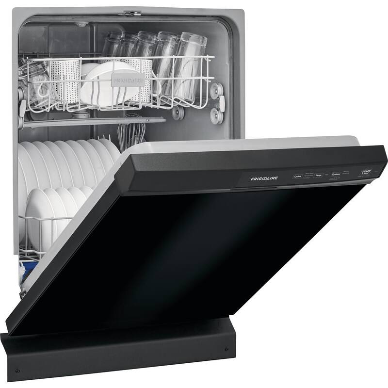 Black 24 In. Built-In Tall Tub Dishwasher with 3-Cycles O9903