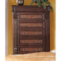 5-Drawer Tall Chest Cappuccino T334