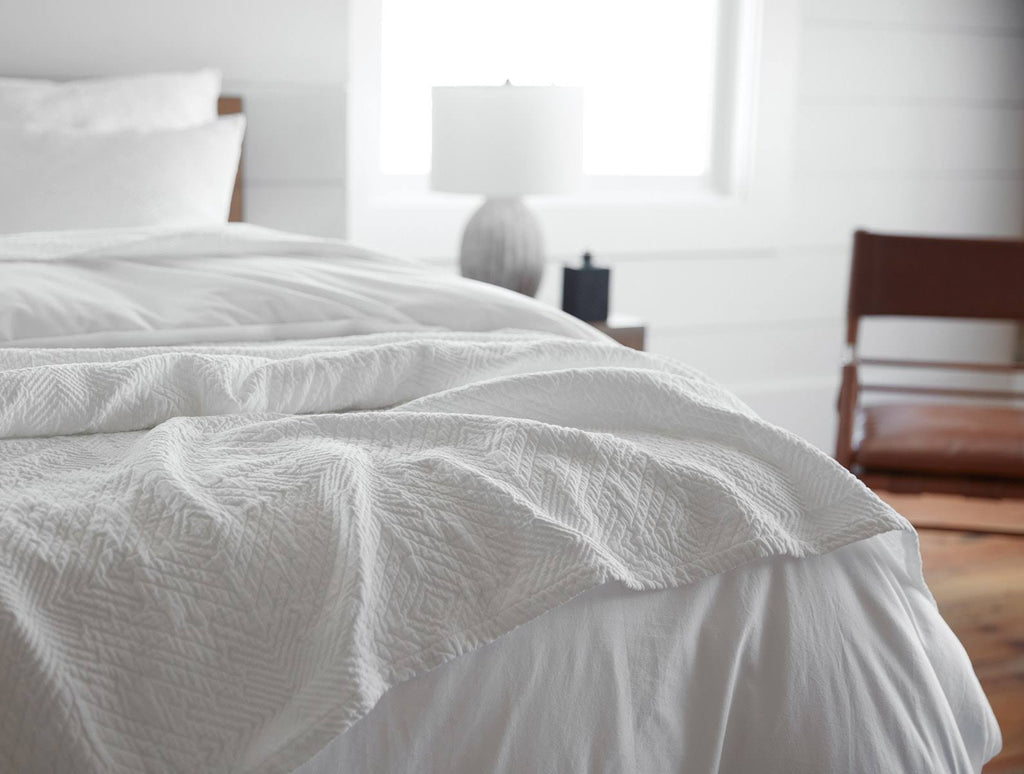 Standard Organic Matelasse Sham N5401