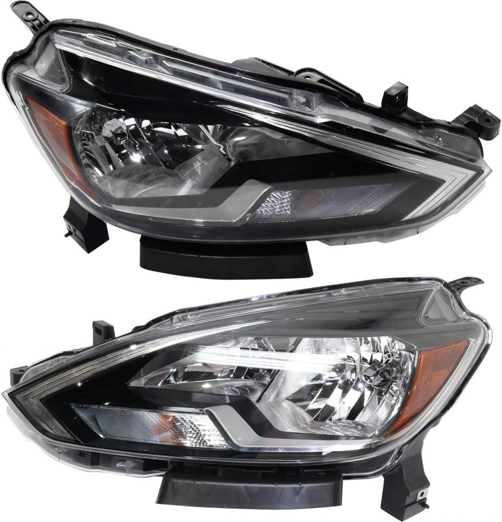Pair Halogen Headlights for Nissan Sentra N4325