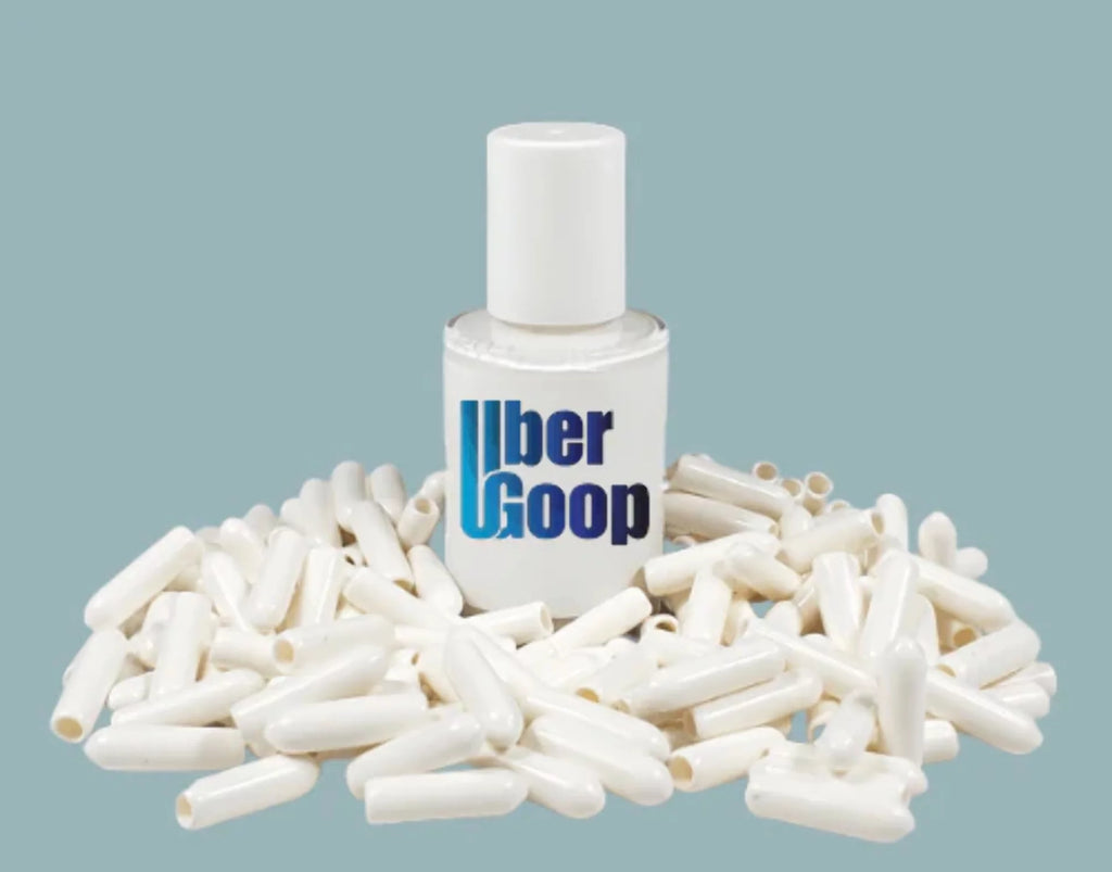 White Dishwasher Rack Repair Coating Kit with 150 Caps 1 oz U472