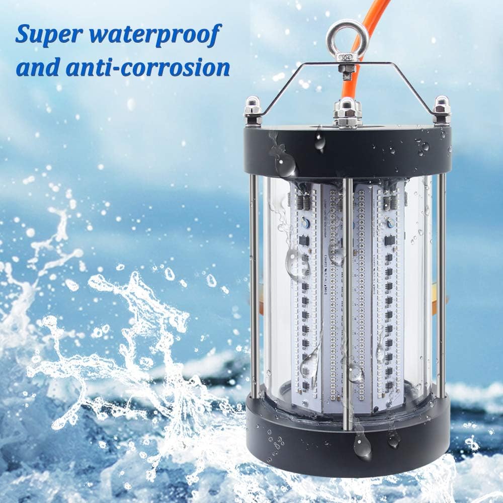 35000 Lumens 500W IP68 Waterproof Underwater LED Fishing Light V224963