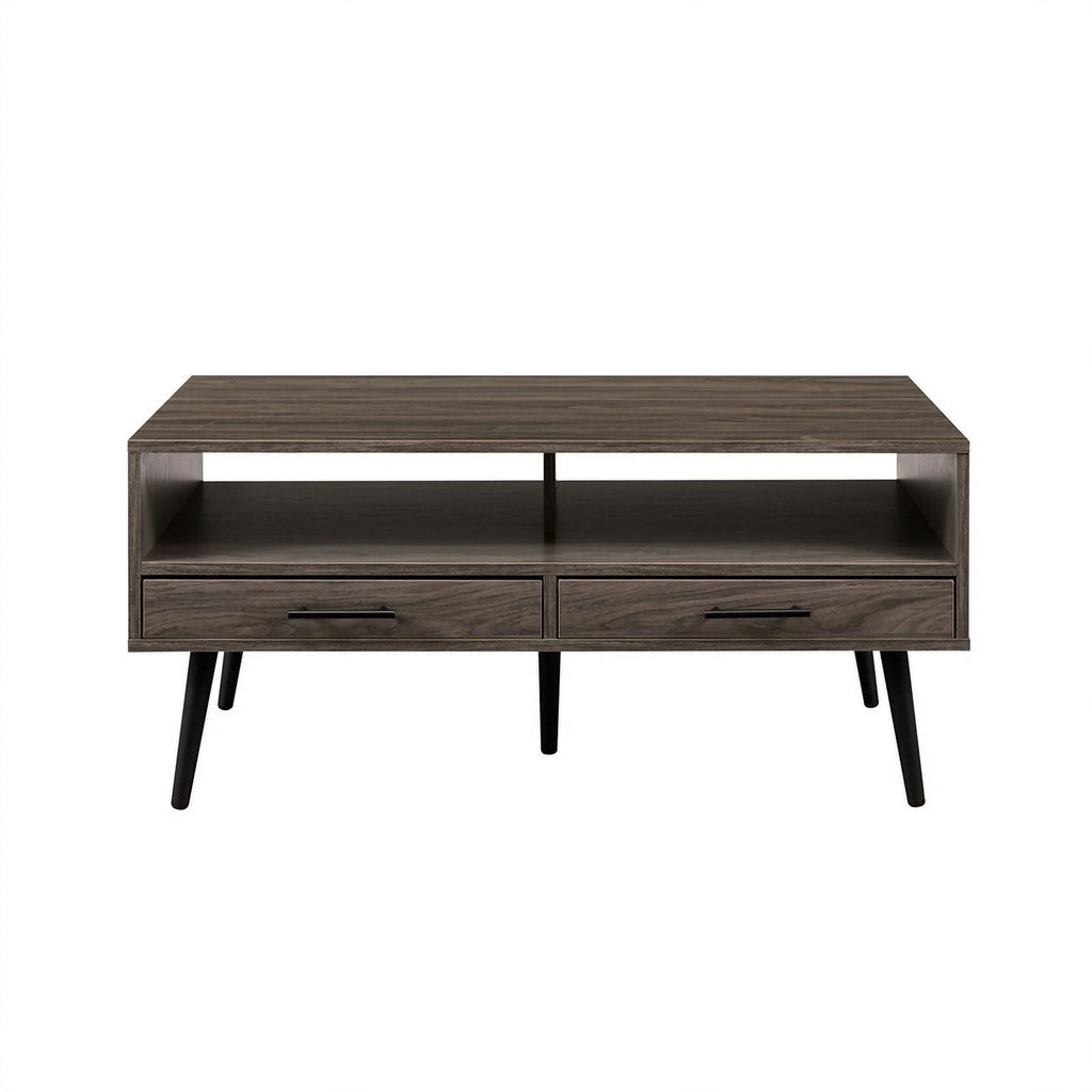 40" Wood Coffee Table with Hairpin Legs U643