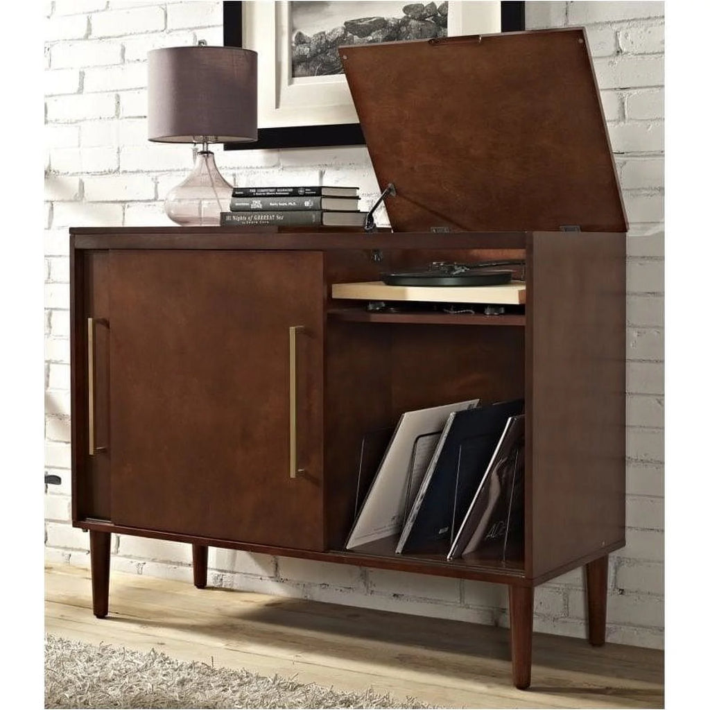 Mahogany Media Console Z417
