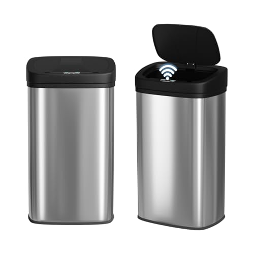 22 Gallons Stainless Steel Automatic Sensor Kitchen Trash Can R59572