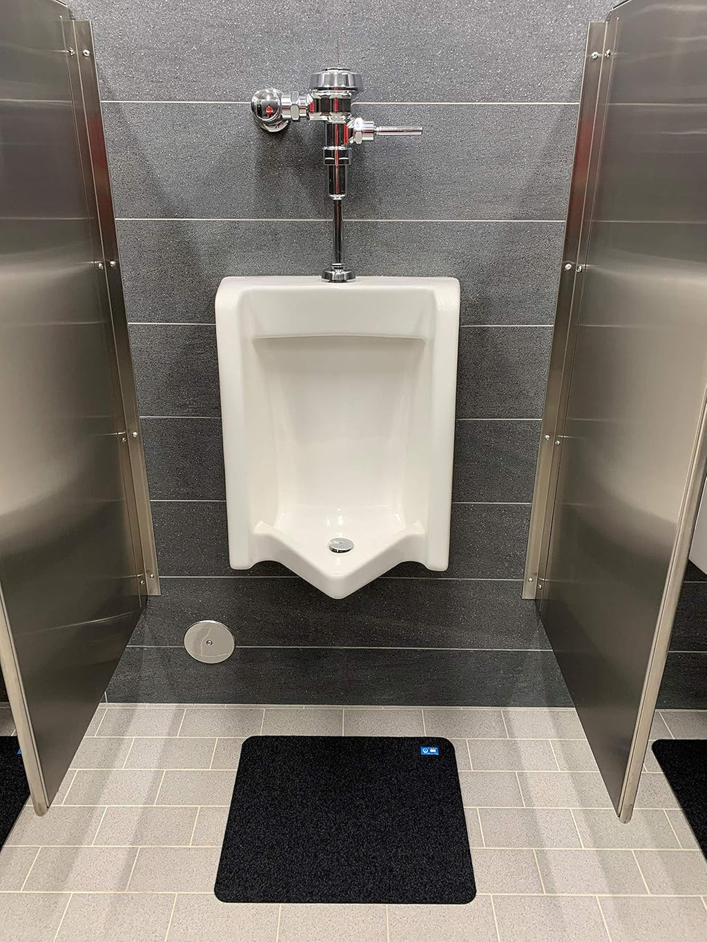 Charcoal Disposable Urinal Mats, Case of 6, Pack of 2 L235