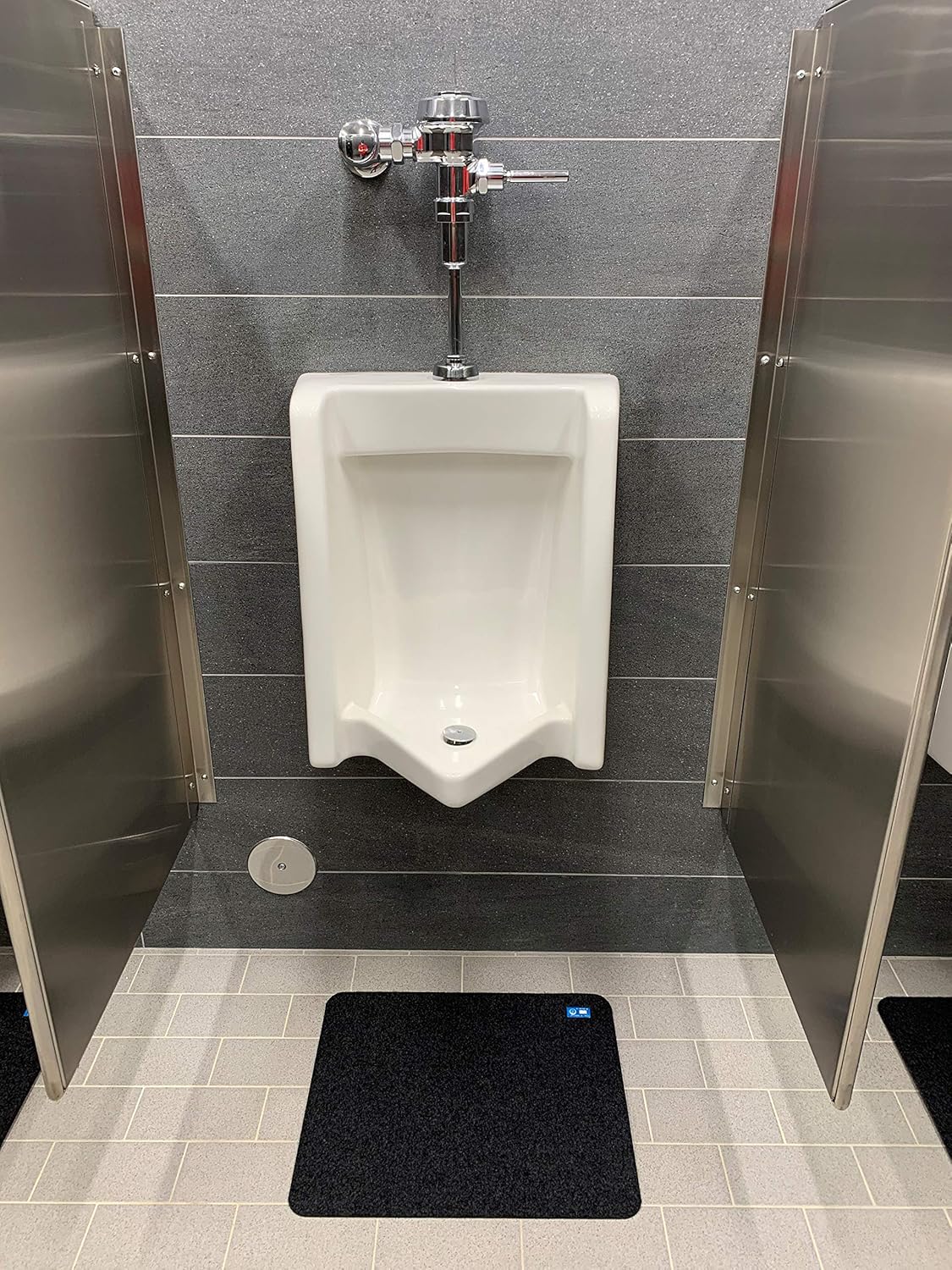 Charcoal Disposable Urinal Mats, Case of 6, Pack of 2 L235