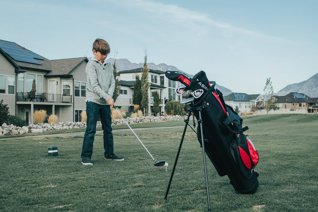Junior Plus Golf Club Set Blue Right Hand Ages 3-4 I787