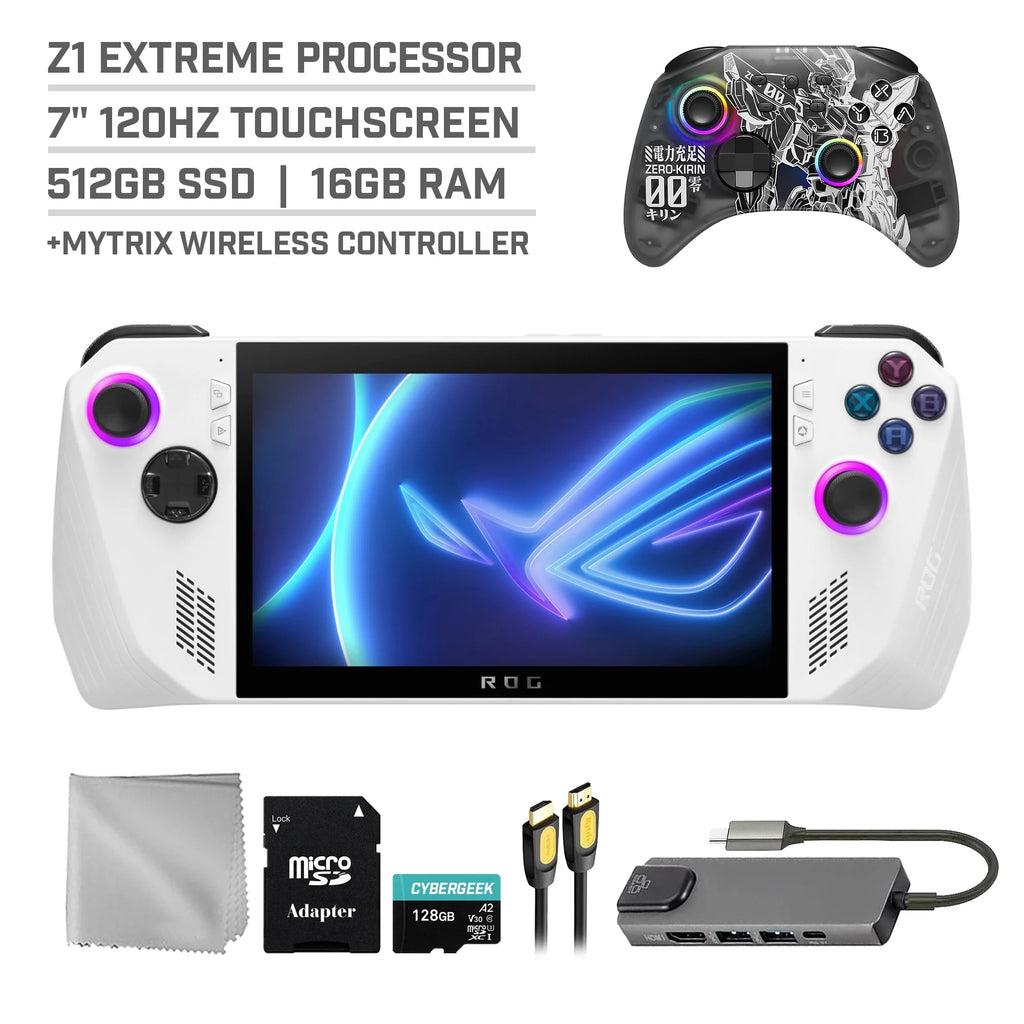 512GB Gaming Handheld 7-inch Touchscreen 120Hz FHD 1080p AMD Ryzen Z1 Extreme Processor Q69560