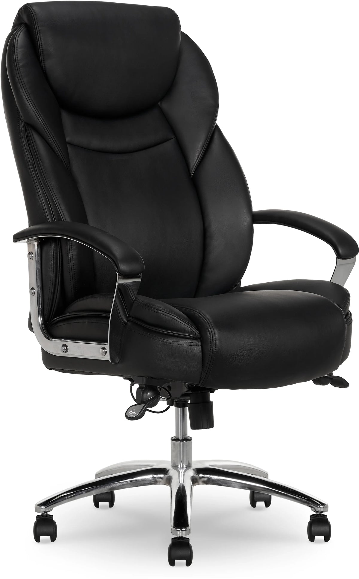 Black Bonded Leather Big & Tall Office Chair D26241