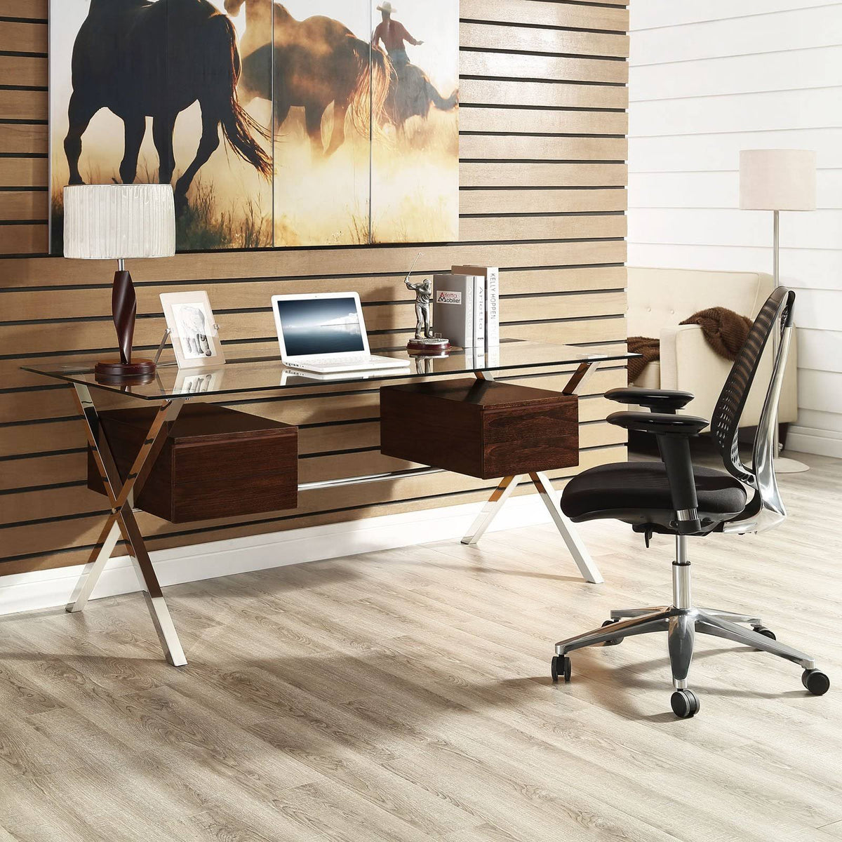 White Office Desk S717628
