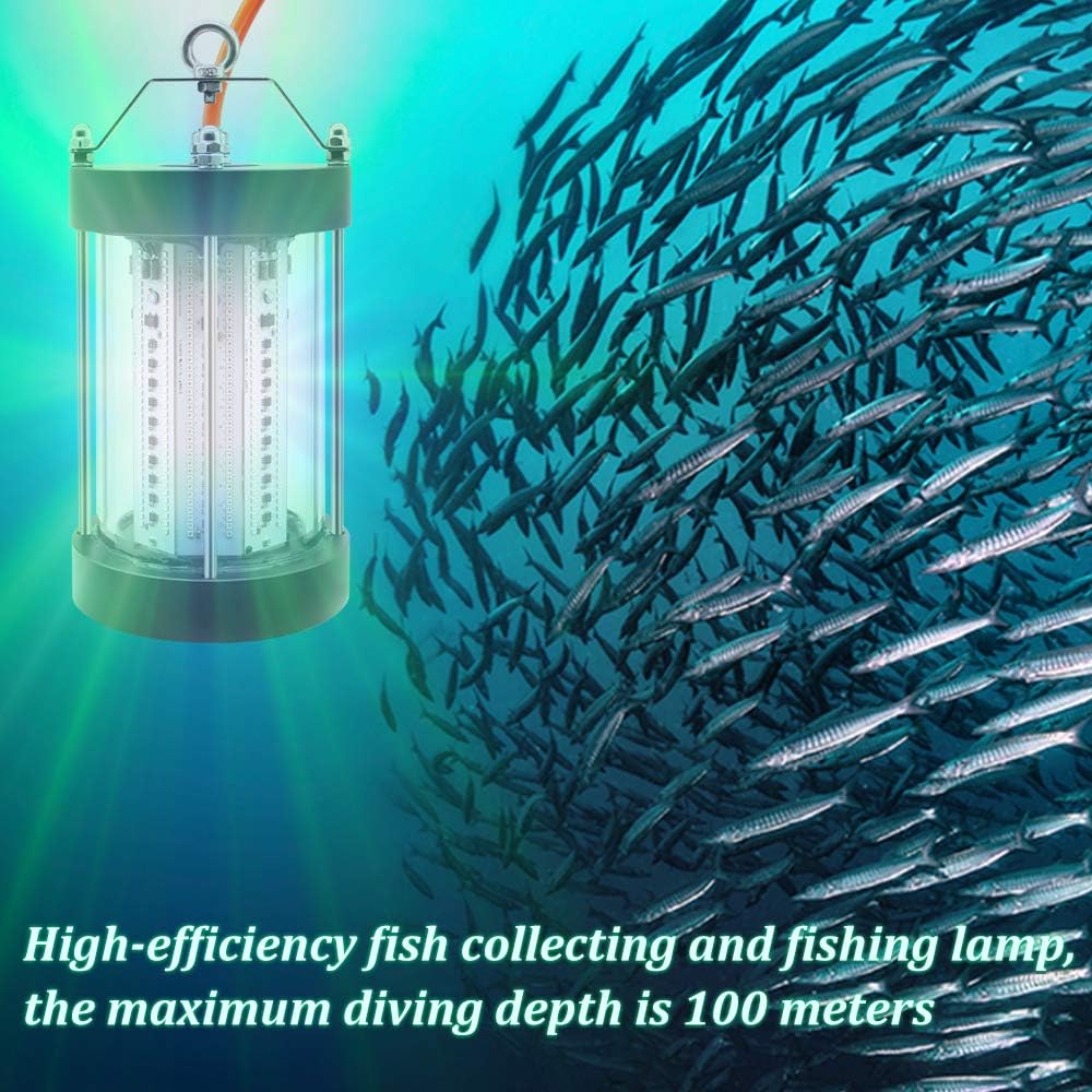35000 Lumens 500W IP68 Waterproof Underwater LED Fishing Light V224963