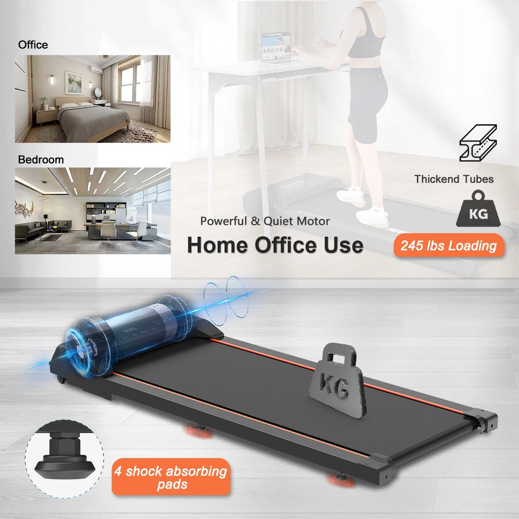 Portable Treadmill with LED Display and Remote Control L5472