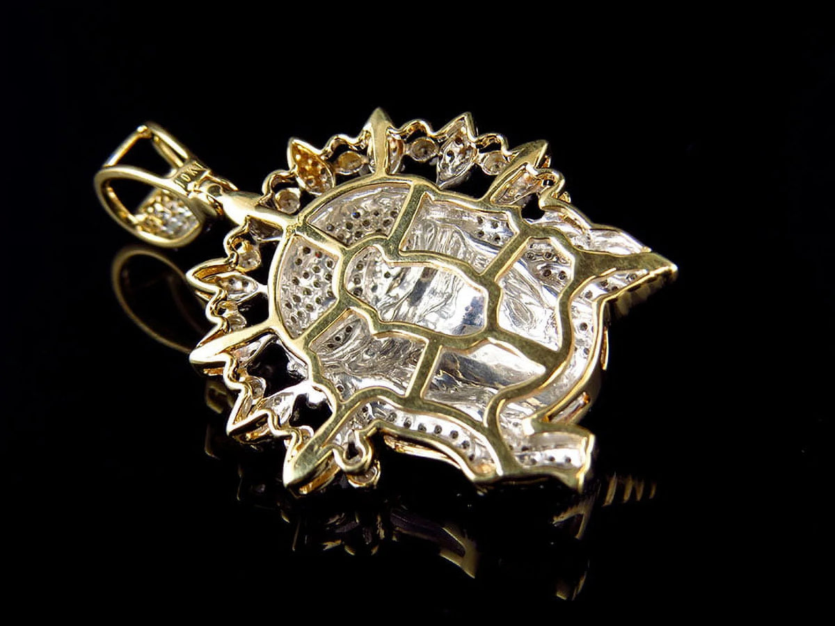 Yellow Gold Diamond Pendant G740