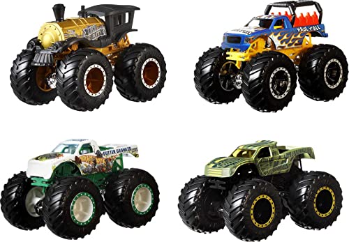 Set of 4 1:64 Scale Toy Trucks L191333