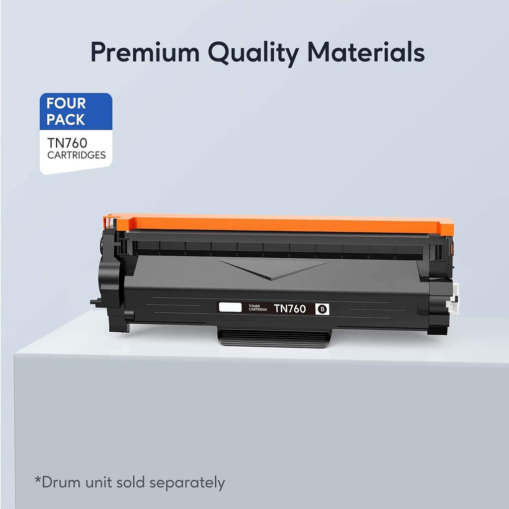 Compatible Toner Cartridge Replacement High Yield Black 4-Pack J390