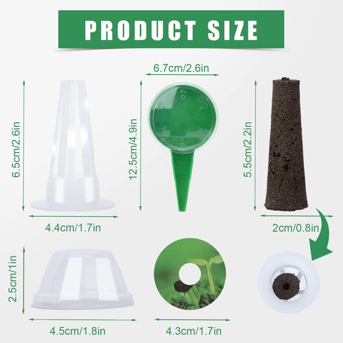 24 Sets Seed Pod Kit for Hydroponic Growing System Y22077