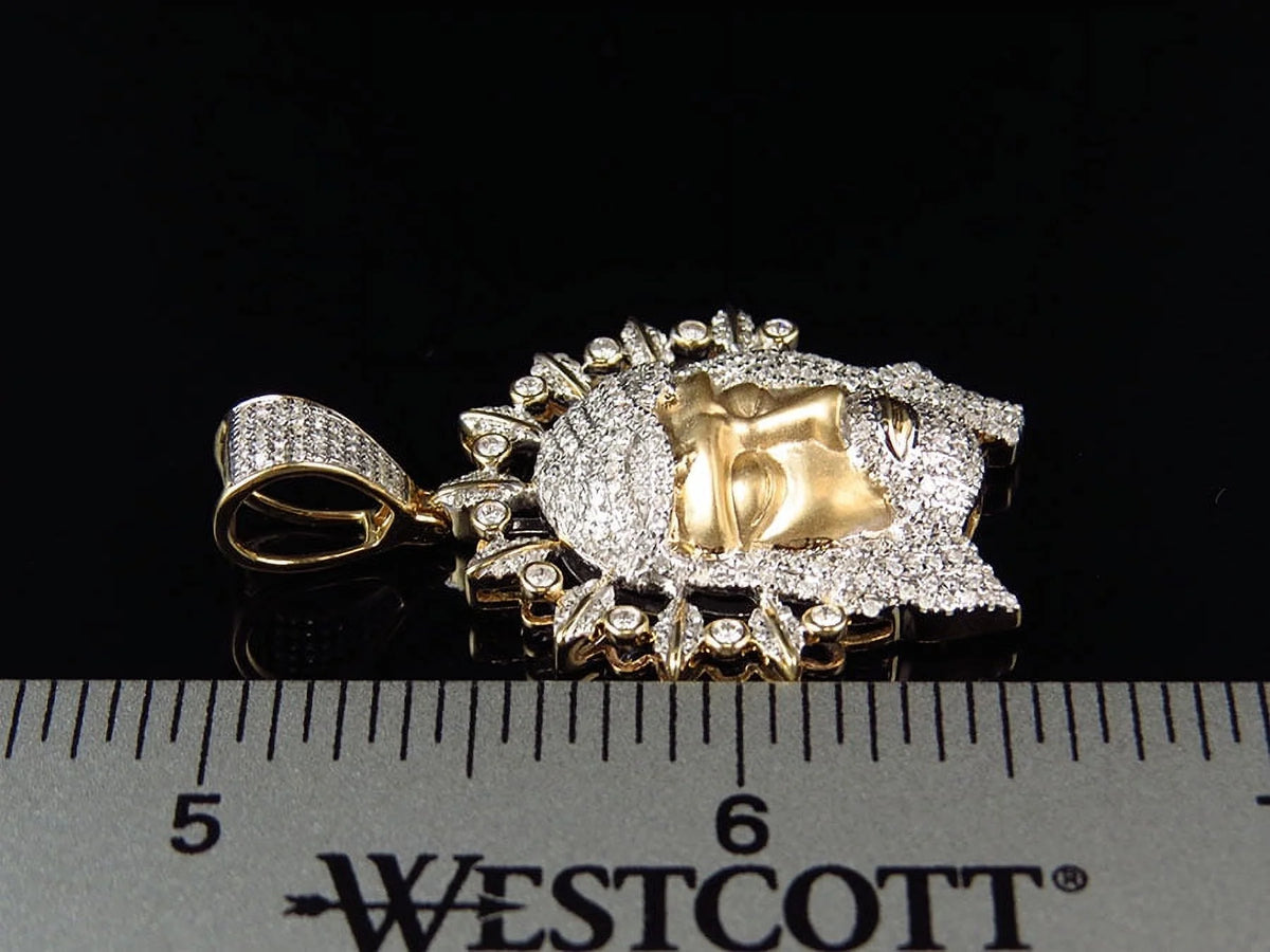 Yellow Gold Diamond Pendant G740