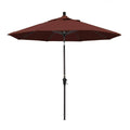 Bronze 9' Aluminum Auto Tilt Market Umbrella X148394