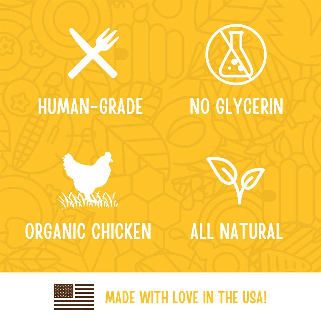 USDA Organic Chicken Dog Treats 175 Treats Y665