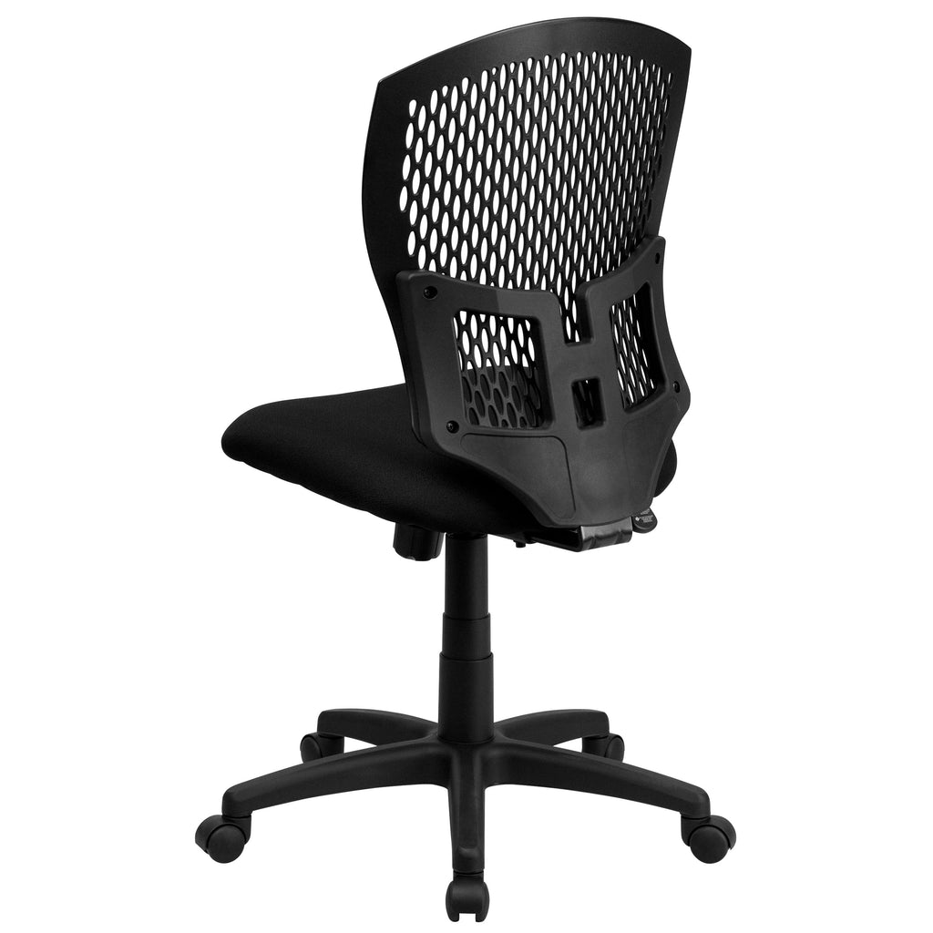 Black Fabric Swivel Task Office Chair K305963