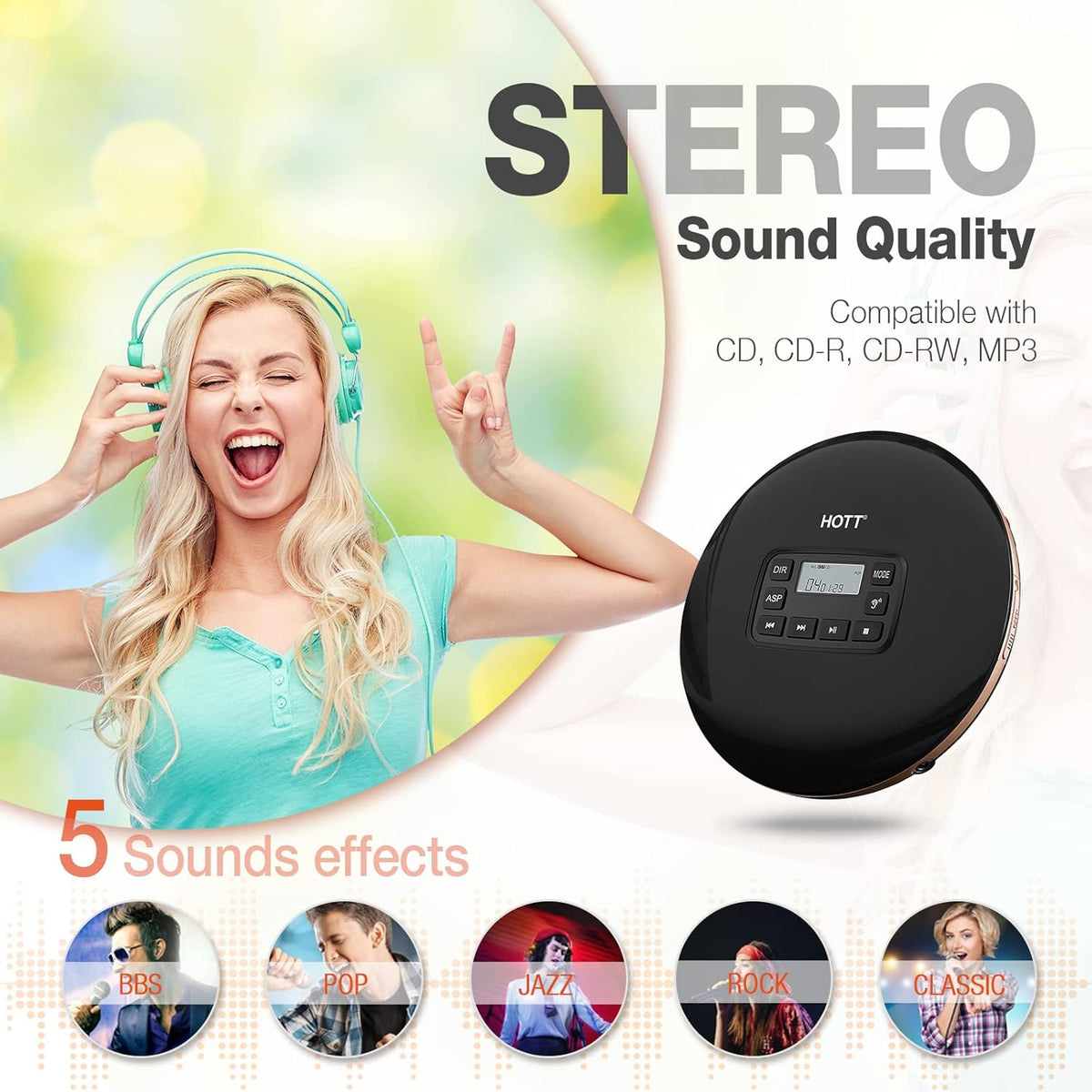 Portable CD Player Pack of 2 E512083