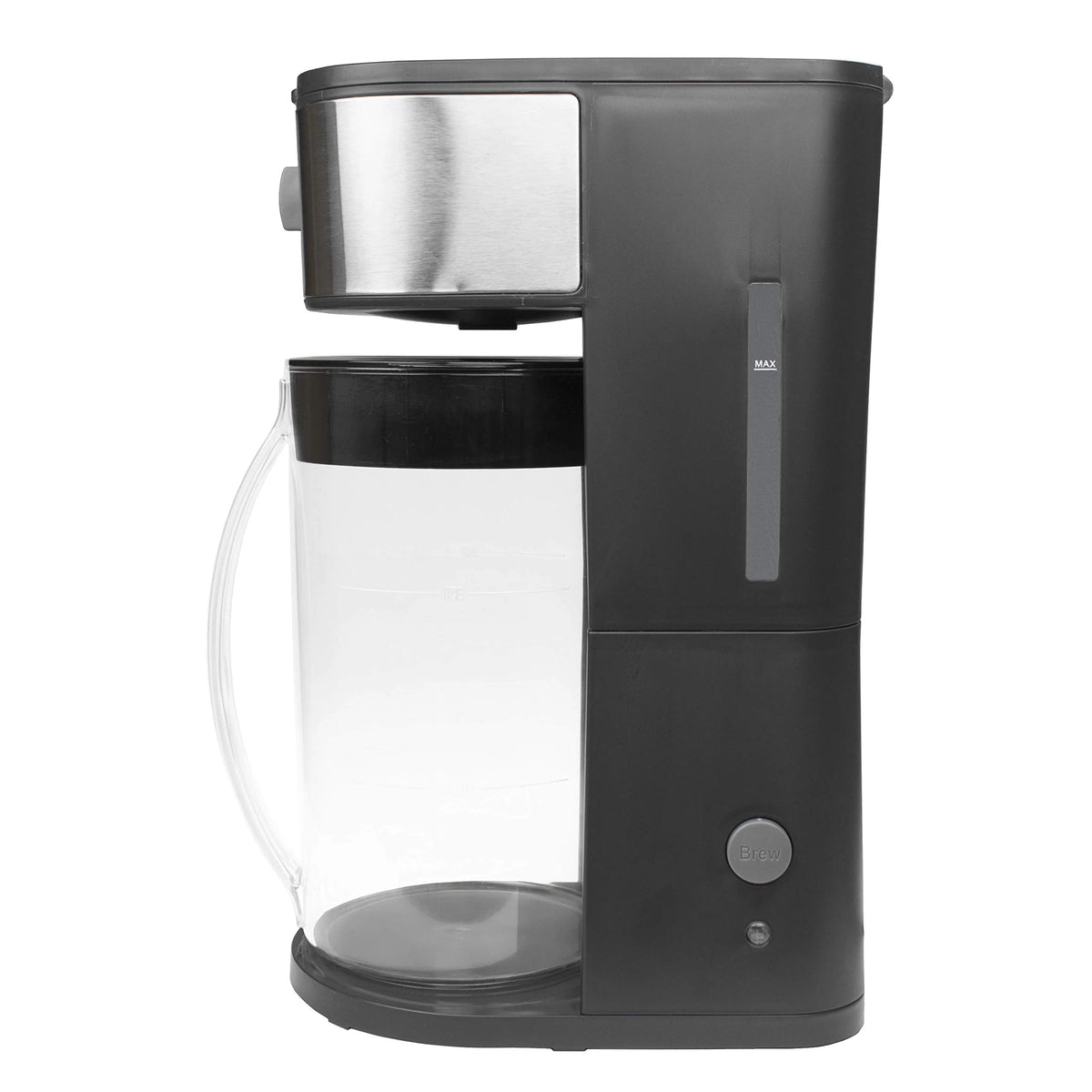 Black Iced Tea and Coffee Maker with 64 Ounce Pitcher E184