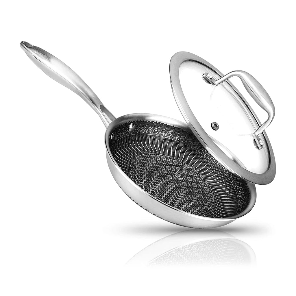 8 Inch Nonstick Triply Stainless Steel Pan B100238