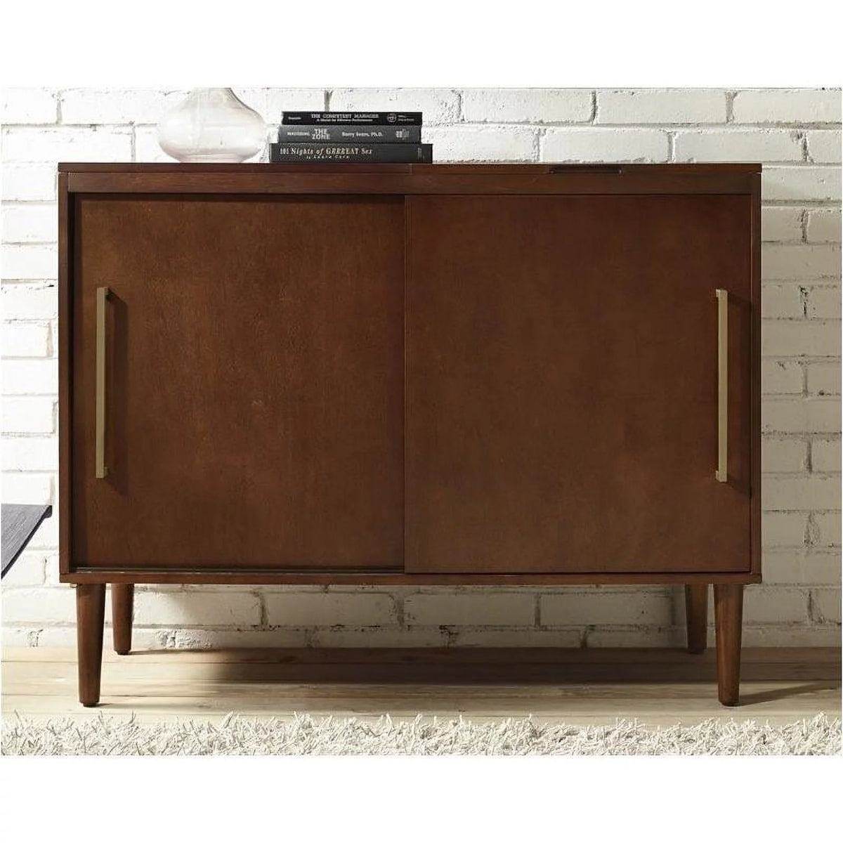 Mahogany Media Console Z417