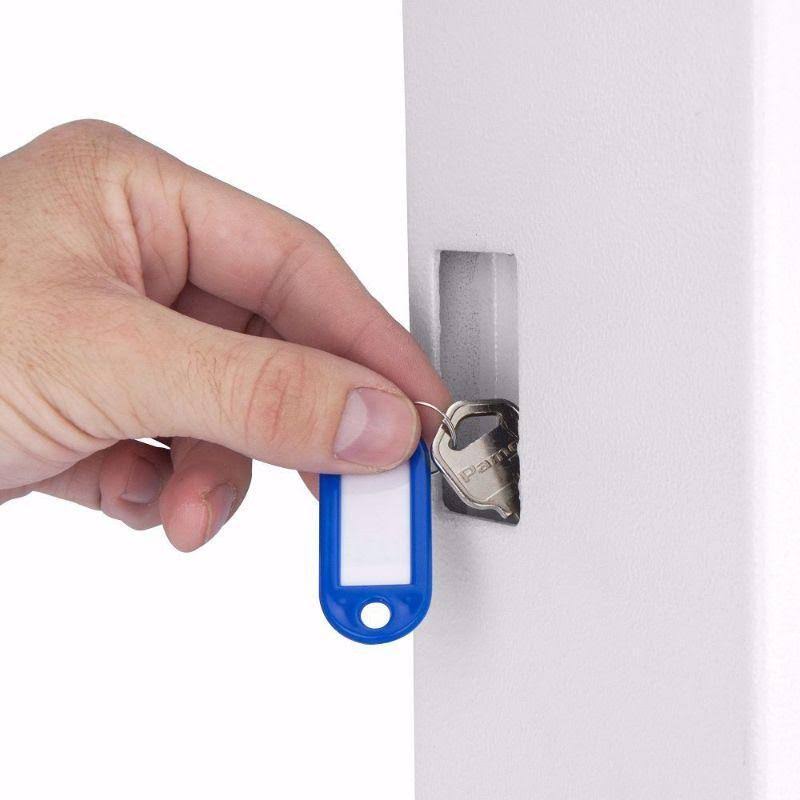 White Digital Wall Safe A5197