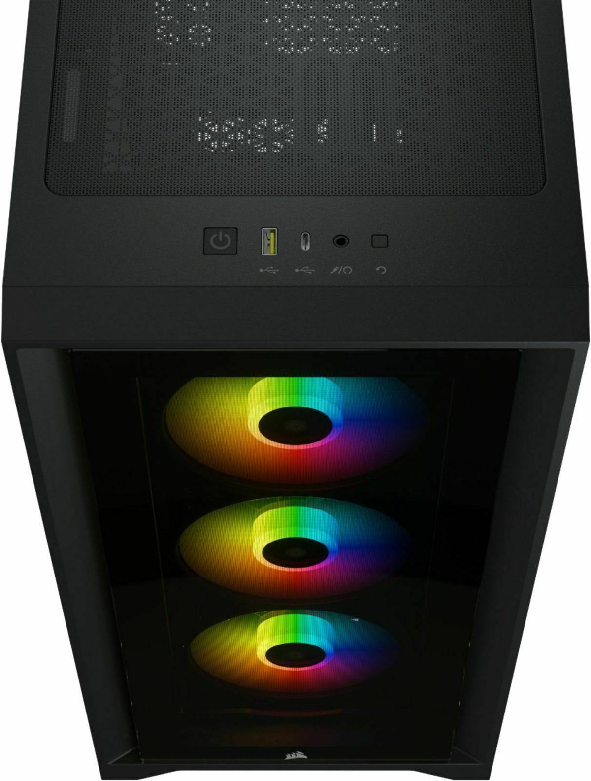 Black Tempered Glass Mid-Tower ATX Case D91233