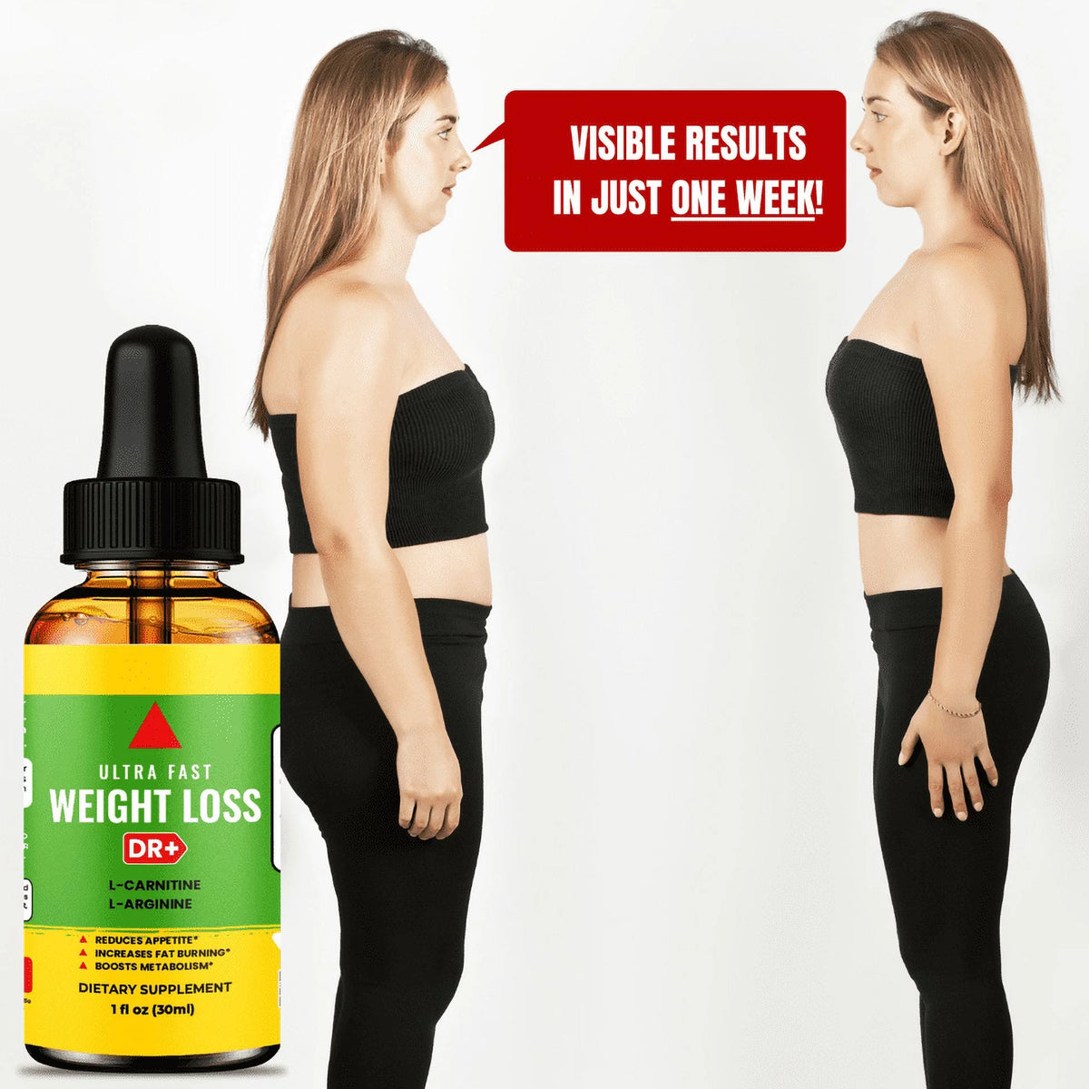 Weight Loss Drops Metabolism Booster Appetite Suppressant P184