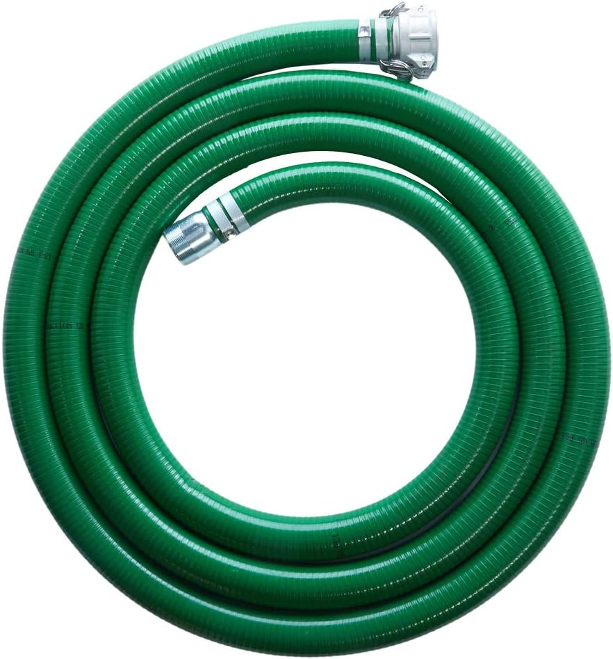 Green Trash Pump Hose 2 x 20' C9952