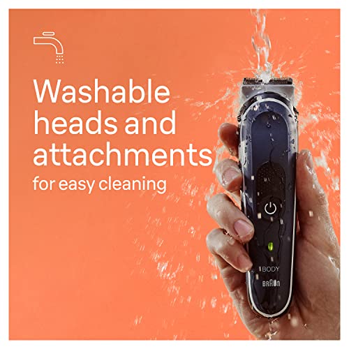 Body Groomer for Men, 2 Combs, Washable K31825