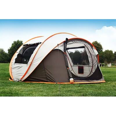 8 Person Tent White B542453