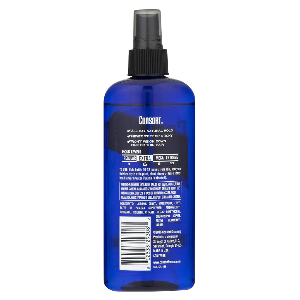 Unscented X-Hold Hair Spray 8 Ounce (236ml) 2 Pack B6977