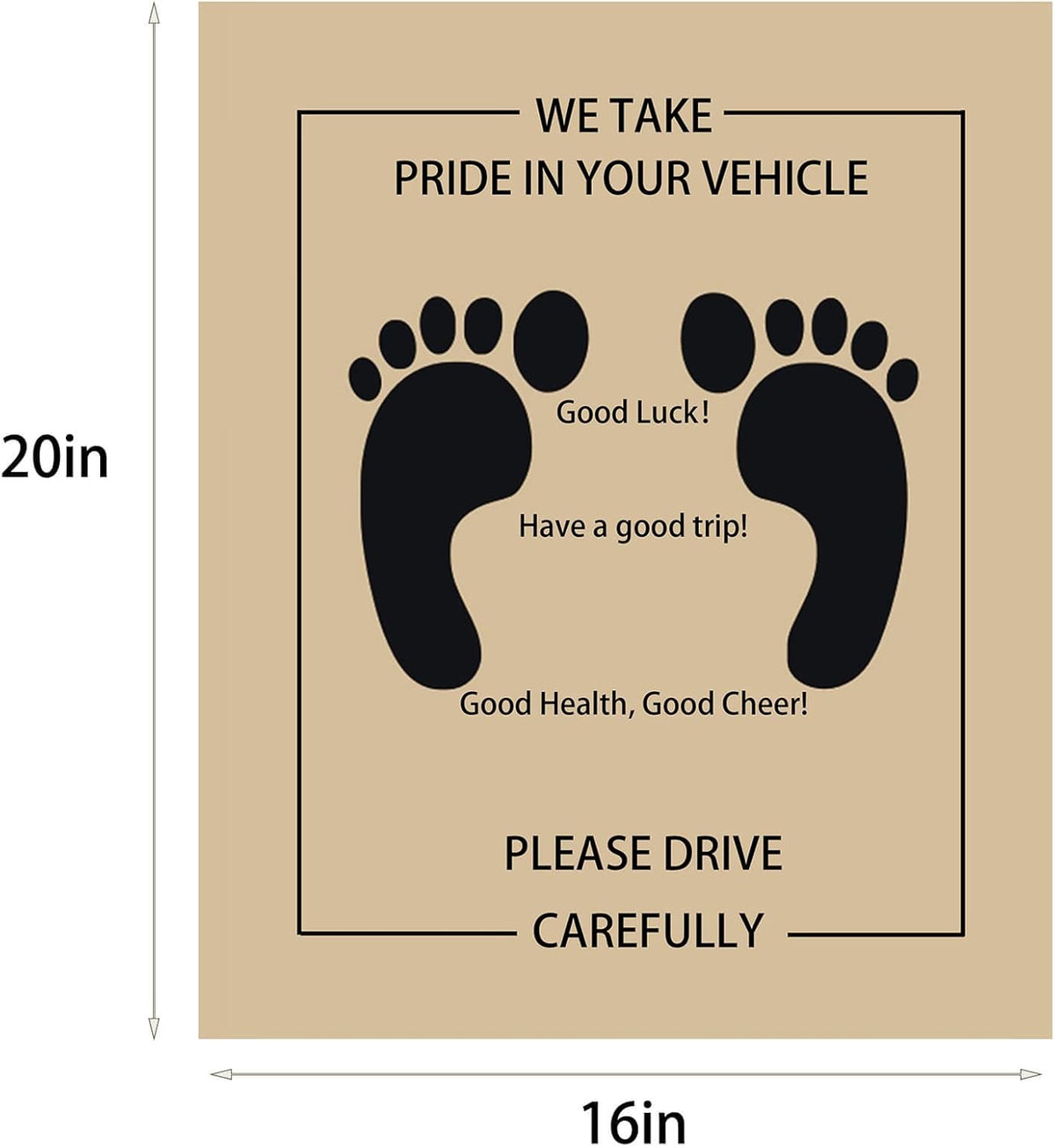 Disposable Paper Car Floor Mats E692